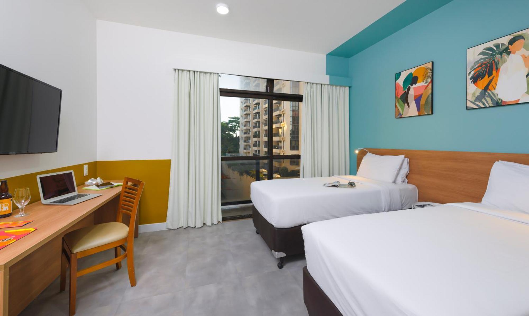 B&B Hotel Rio Copacabana Forte Rio de Janeiro Rum bild